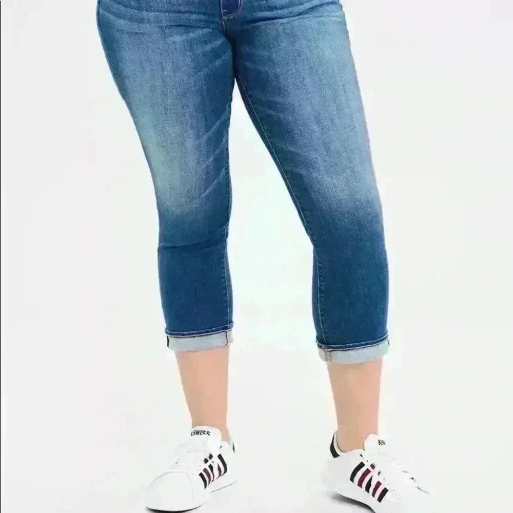AE Ne(x)t Level Artist Crop Jean‎ Size 24 Long NWT